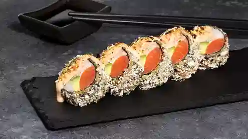 Темпура рол з лососем 🔥Отримуйте 5% кешбек🔥 меню Sushi Master